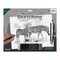 SKBNL5 | Sketching Made Easy™ Zebras 10pc 11.25" x 15.375" Sketching Art Project